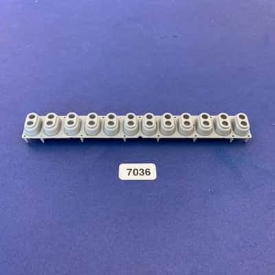 CASIO WK-110 WK-200 WK-220 WK-6500 12-Note Key Rubber Conductive Pad Contact Strip
