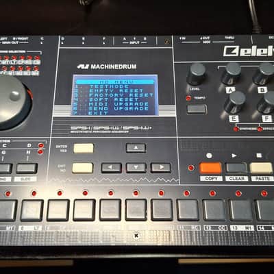 Elektron Machinedrum SPS-1UW+ MKII 2010s - Black & Silver