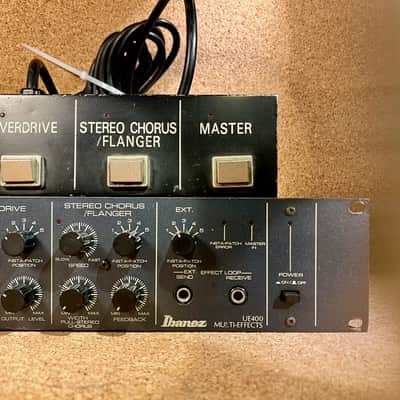 Ibanez UE400 Multi-Effects Rack with Foot Controller 1980s – Serviced – Warranty image 4