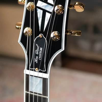 Gibson Custom Shop Les Paul Custom 5A Quilt Top Electric Guitar - Ocean Blue with Hardshell Case image 5