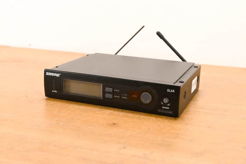 Shure SLX4 Wireless Receiver - H5 Band: 518-542 MHz (NO POWER SUPPLY) CG010X9 image 1
