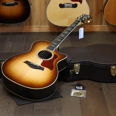 Minty! 2017 Taylor 414ce Custom Special Edition Rosewood Spruce Acoustic Guitar Sunburst + OHSC image 1