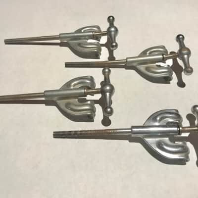 1920's - 1930's - Bass Drum Tension Rods with Claws (Set of 8) image 11