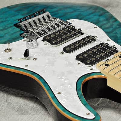 Schecter Japan SD-II-24 AL Aqua Blue | Reverb