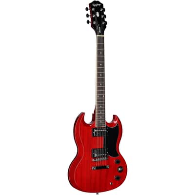 Epiphone SG Tribute Electric Guitar, Cherry image 7