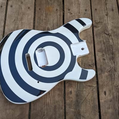 80's Bullesye 1 Humbucker Shred Strat Body DIY Bild 7