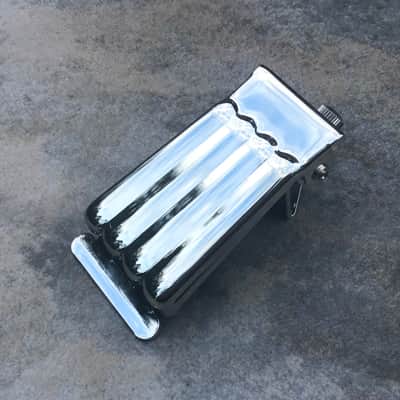 Banjo Tailpiece - Nickel Plated Clamshell Style image 2
