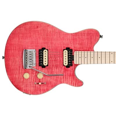 Sterling by Music Man Axis AX3 Flame Maple Stain Pink image 3