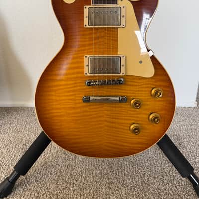 2024 Gibson Custom Shop Murphy Lab '59 Les Paul  Standard Reissue Light Aged Slow Ice Tea Burst with Hand Wound MJ Seymour Duncan Pearly Gates Pickups image 1