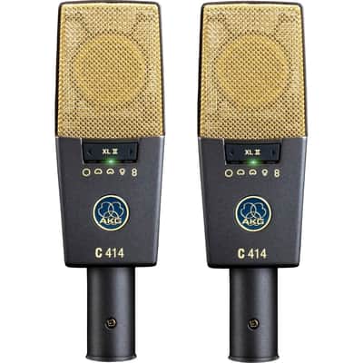 AKG C414 XLII/ST Stereo Matched Pair image 1