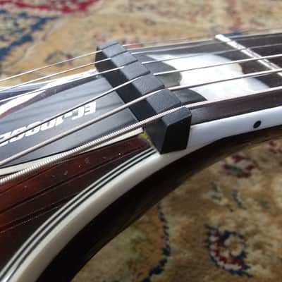 ESP LTD EC-1000 Evertune Dark Brown Sunburst image 9
