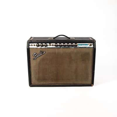 Fender Deluxe Reverb Silverface Owned by Mike Campbell image 1