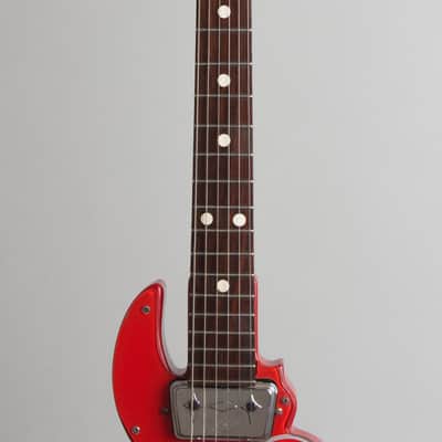 Wandre  Scarabeo Solid Body Electric Guitar (1965), molded plastic hard shell case. image 8