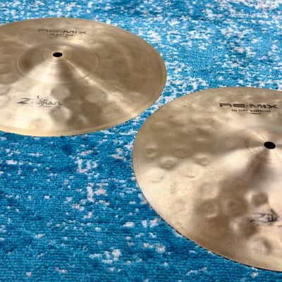 1998 12" Zildjian REMIX HIHATS 646g 969g image 7