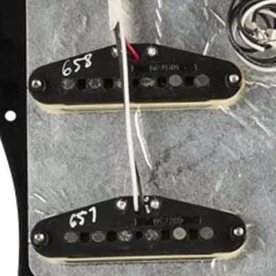 Fender® Factory Assembled Tex Mex Loaded Pickguard~SSS~Fender Boxed-Black/Aged WhiteBrand New image 7