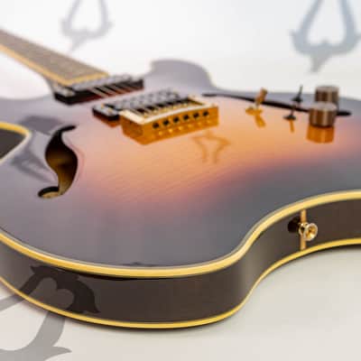 Daion Headhunter HH-555 Tobacco Sunburst w/ Hardshell Case image 19