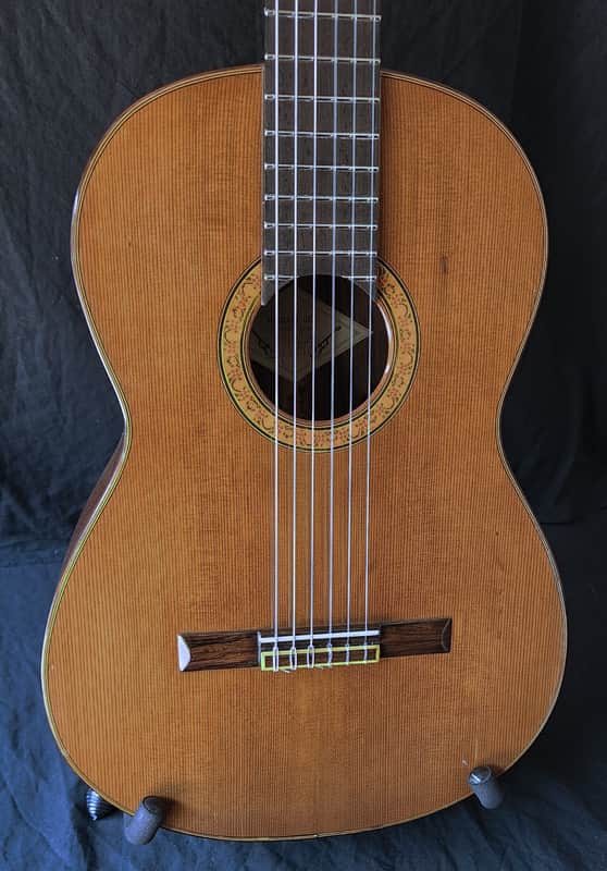 1979 Michael Gee Rosewood and Cedar English Made Classical Guitar image 1