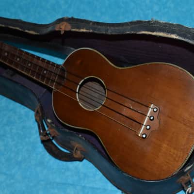 Harmony Johnny Marvin Professional Tenor "Prince of Wales" Ukulele 1930's - Natural image 1