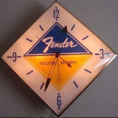 Fender Dealer Clock 60s image 1