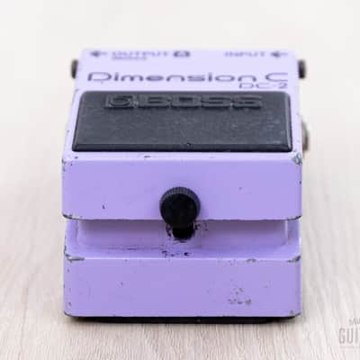 1986 Boss DC-2 Dimension C Chorus Effects Pedal, Blue Label Japan image 2