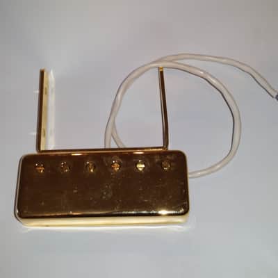 Floating Mini Humbucker pickup reads 14.44 gold color image 1