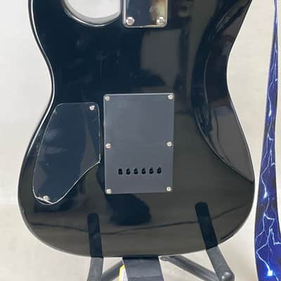 Unbranded Strat-Like - Blue Lightning image 2