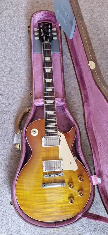Gibson Les Paul Custom 1959 60th Anniversary 2019 - Slow Iced Tea Fade