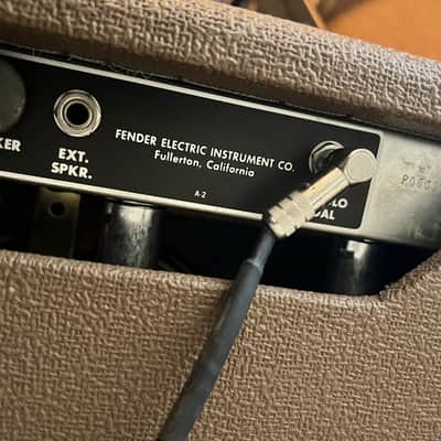 Fender Princeton 6G2 Brownface 12-Watt 1x10" Guitar Combo 1961 - 1963 - Brown image 6