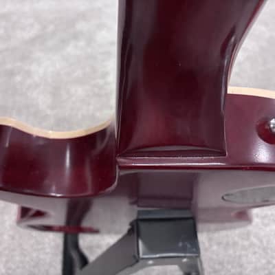2019 Gibson Les Paul Traditonal Pro V Relic Satin Wine Red image 13