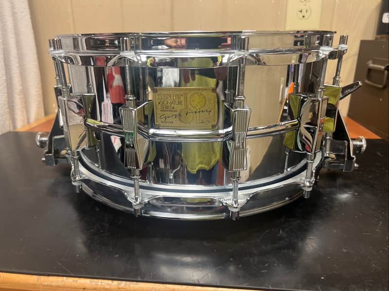 Sonor HLD 582 Signature series 1980’s 14x6.5” FerroManganese snare image 1