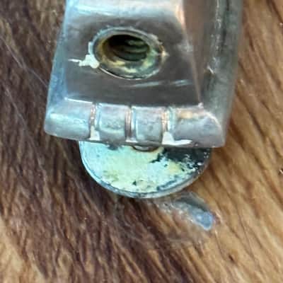 Ludwig Mini Classic Snare Drum Lugs Vintage 60's Nickel Lot of 8 image 7