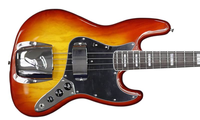 Fender Custom Shop 1975 Faded Cherry Sunburst Jazz Bass *On Order, ETA July 2026 image 1