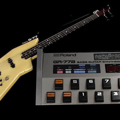 ROLAND GR-77B + G-77 Bass Guitar Synthesizer Set [610695 610781] (03/16)