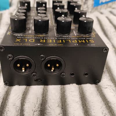 DSM & Humboldt Electronics Simplifier Deluxe Zero-Watt Stereo Guitar Preamp / CabSim / DI 2021 - Black imagen 4