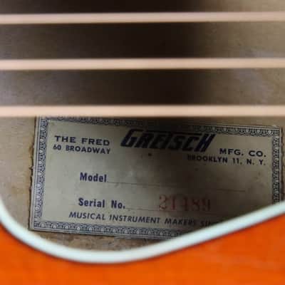 1956 Gretsch Rancher (6022) - Golden Red image 20