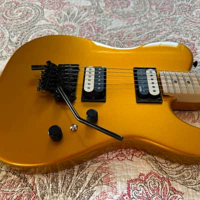 Charvel USA Custom San Dimas Model 2 HH - Gold Metallic image 1
