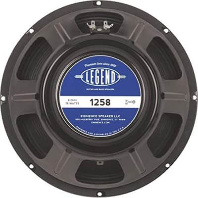 Eminence Legend 1258 12" Guitar Speaker, 50 Watts at 8 Ohms image 1