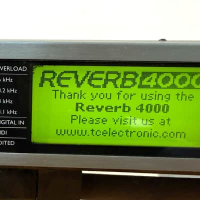 TC Electronic Reverb4000 Reverb Processor 2010s - Silver image 5