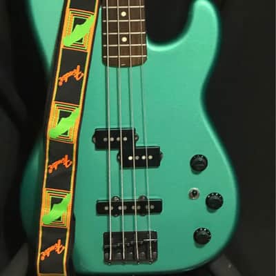 Fender MIJ Boxer Jazz Bass 2020 - 2022 - Sherwood Green Metallic image 2