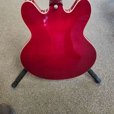 Used 2006 Epiphone Dot Semi-Hollow Electric Guitar, Made in Korea MIK - Cherry w/ Gibson Case image 11