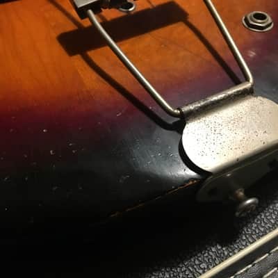 Vintage 1960 Airline Pocket Bass Sunburst image 22