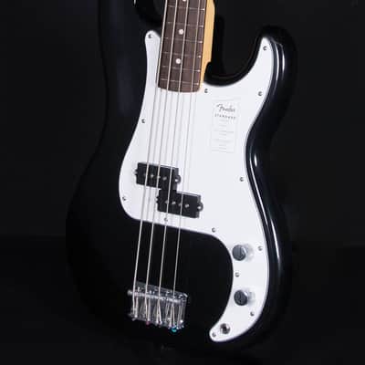 Fender Standard Precision Bass, Laurel FB, Black image 2