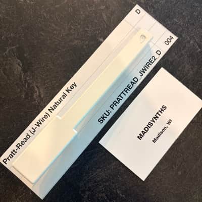 ORIGINAL Pratt Read Replacement D Key (J-Wire Keybeds) for ARP 2500/2600, Moog Minimoog, Oberheim OBX/OBXa/OB8, Sequential Prophet-5/10, PPG Wave 2.2 and more