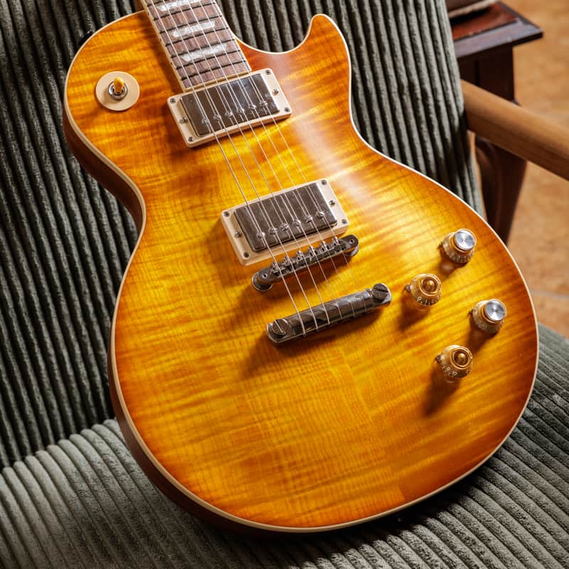 Gibson Kirk Hammett "Greeny” Les Paul Standard﻿﻿ 2024 - Greeny Burst image 1