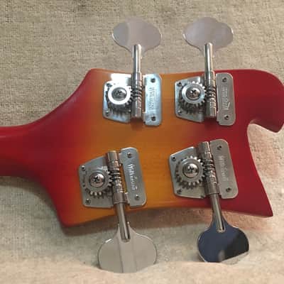 Left Hand Lefty Bass Paul McCartney 2000's Psychedelic Finish Stereo Output Neck Through DCustom image 12