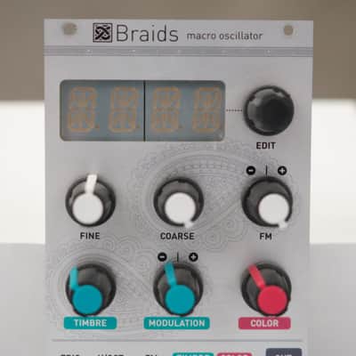 Mutable Instruments Braids Eurorack Module w/ Box & Tiptop Stackcables #58561 image 5