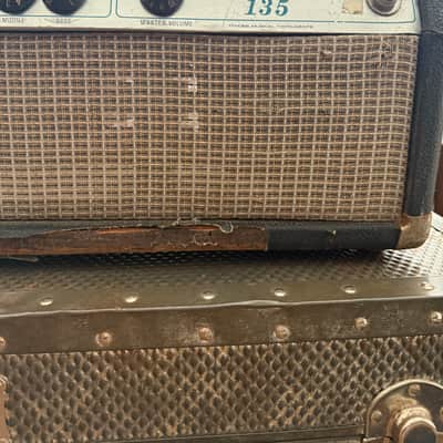 Fender Bassman 135 2-Channel 135-Watt Guitar Amp Head 1977 - 1980 - Silverface image 2