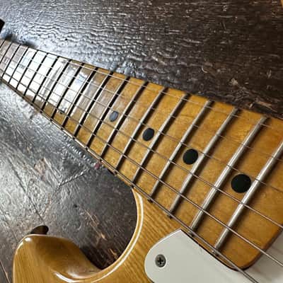 Greco Vintage Super Sounds Stratocaster FujiGen Built 1975 Natural Ash image 10