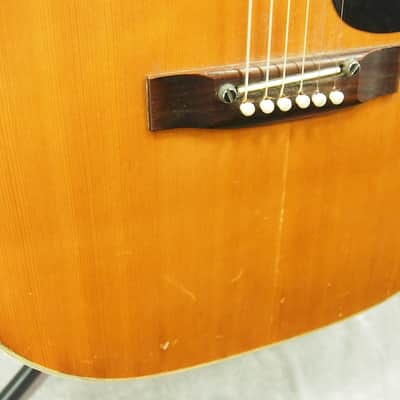 Terada TR 100 6 TR1006 acoustic guitar MIJ made in Japan image 6