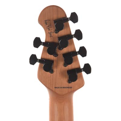 Sterling by Music Man Fluff Artist Series StingRay Guitar Amana Boat Blue image 7